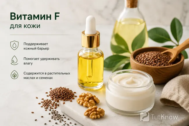 Витамин F для кожи и косметики