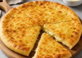 Хачапури по-имеретински с сыром
