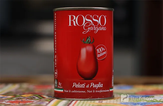 Очищенные томаты Rosso Gargano в собственном соку